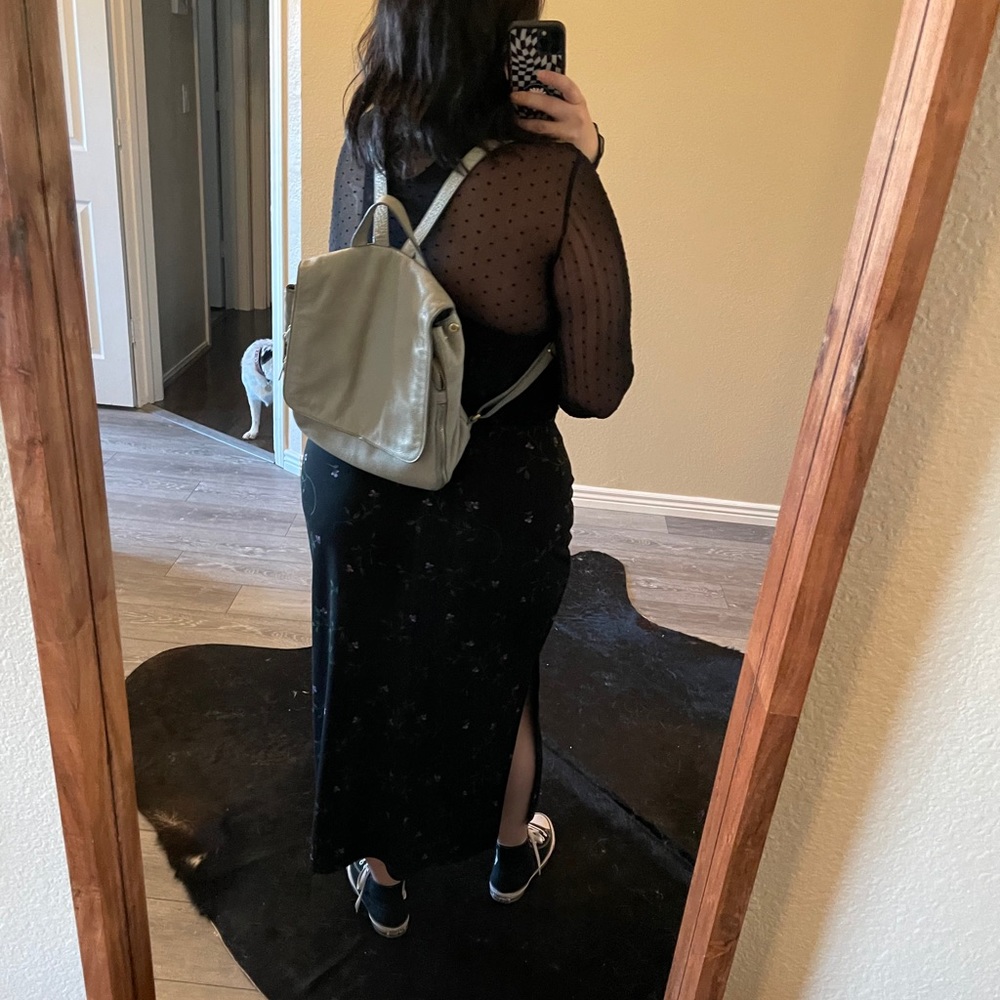 Powder Blue Fossil Backpack